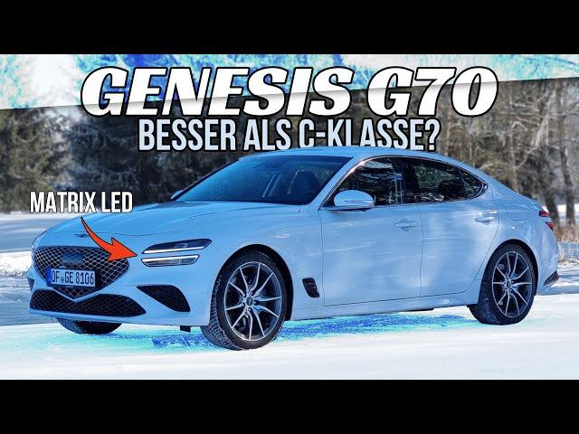 2023 Genesis G70 Luxury: So geht es! - Review, Fahrbericht, Test