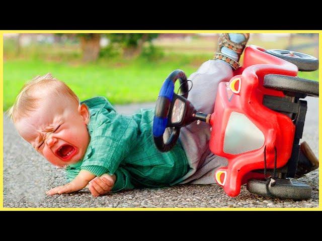 Baby Crazy Driver: Funny Baby Playing With Car || 5-Minute Fails