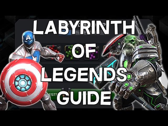 Labyrinth Of Legends Guide - Seatin's Tips & Tricks - Marvel Contest Of Champions
