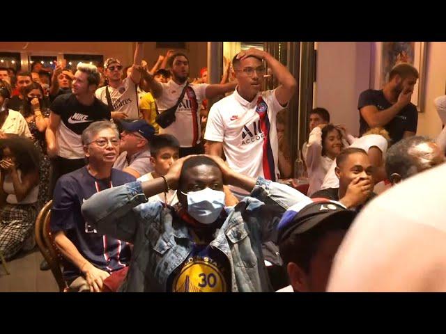 Fans In Paris Gather To Watch PSG Lose Against Bayern Munich In Champions League Final