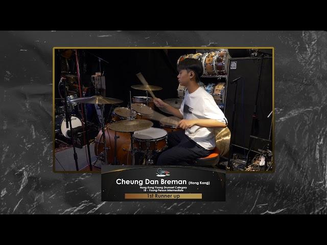 Asia Pacific Drummer Competition 2021 HK Young Drumset Category 1B 1st runner up