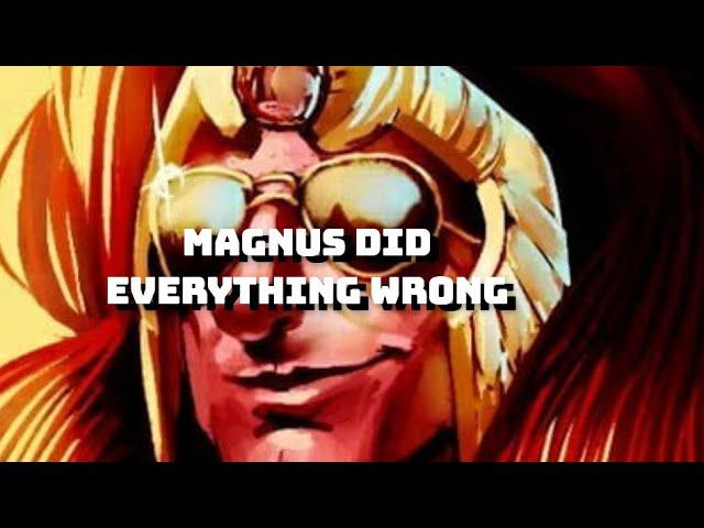 Thousand Sons are kinda dumb and that's okay  |  40k lore