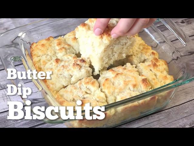 How to make: Homemade Butter Dip Buttermilk Biscuits