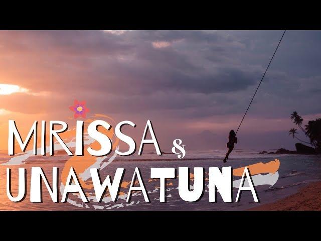 SOLO FEMALE TRAVEL | MIRISSA & UNAWATUNA BEACH | Sri Lanka Travel Vlog | Ep. 6 | illustrated by Sade