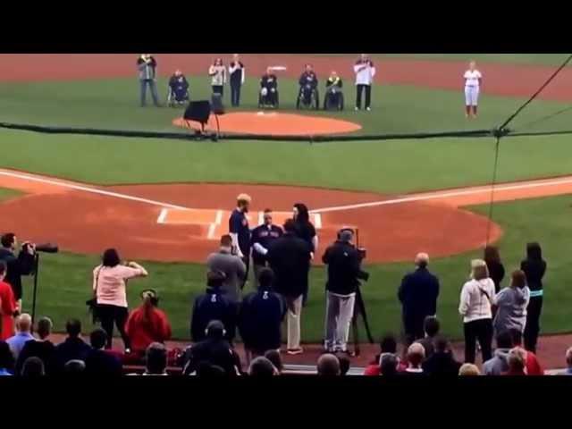 Mike Mullins, Man with Down Syndrome Belts Out National Anthem at Fenway