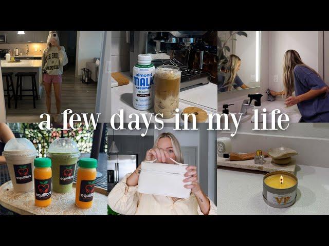 VLOG:new at home latte recipe, clean with me, amazon find that makes a huge difference + hot pilates