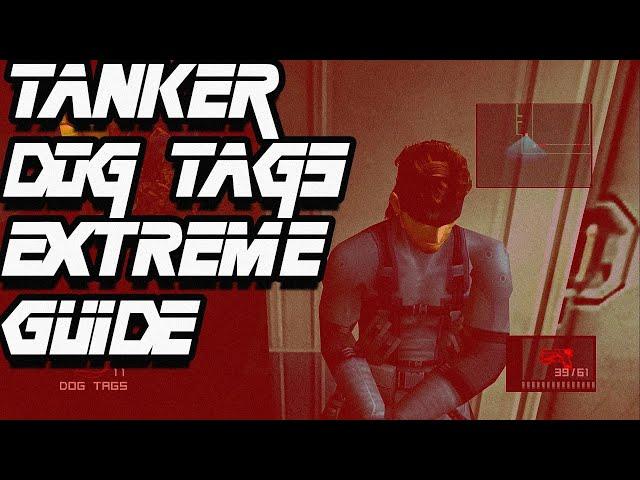 Getting EVERY Extreme Mode Tanker Dog Tag (MGS2 HD)