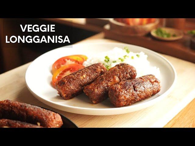 Veggie Longganisa Recipe | Meatless Filipino Breakfast Sausage