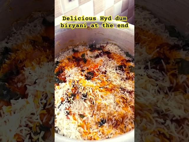 Full recipe of Hyderabadi Dum Biryani#biryani #food #hyderabadibiryani #chickendumbiryani