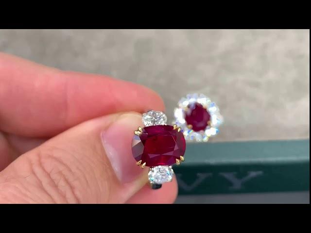 The Absolute Burma Pigeon's Blood Ruby No Heat 5.23 cts