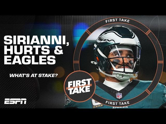 Stephen A. explains what's at stake for Nick Sirianni & Jalen Hurts in Eagles-Saints  | First Take