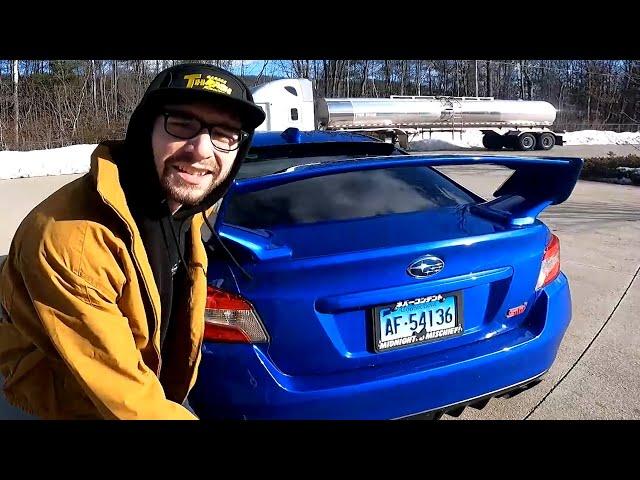 Punk Ricer Talks up His New STI