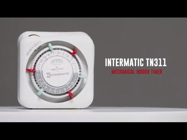 Intermatic Mechanical Indoor Timer | ELEC TN311 Product Video