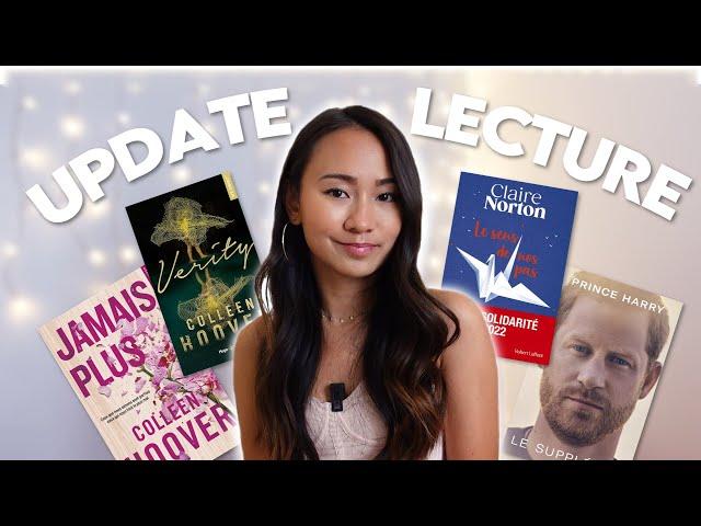 Mes dernières lectures : j'ai aimé ou pas ? | update lecture 