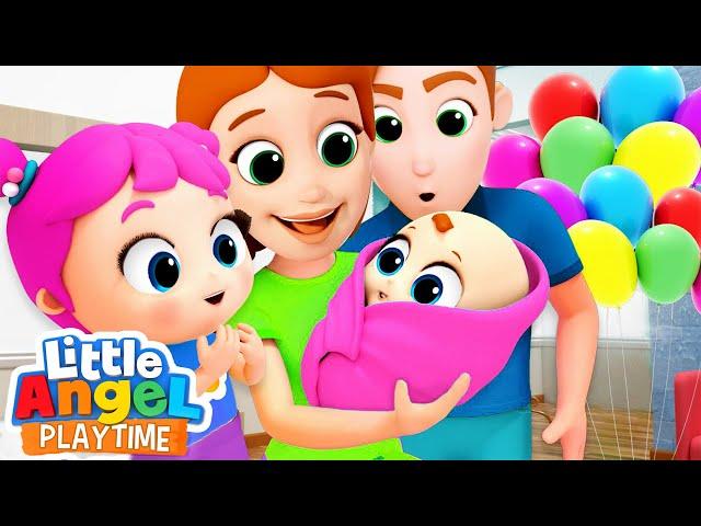 New Baby Brother | Fun Sing Along Songs by Little Angel Playtime