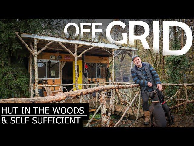 We Met The Man Who Lives In A Hut In The Woods - Off-Grid, Frugal & Simple Living