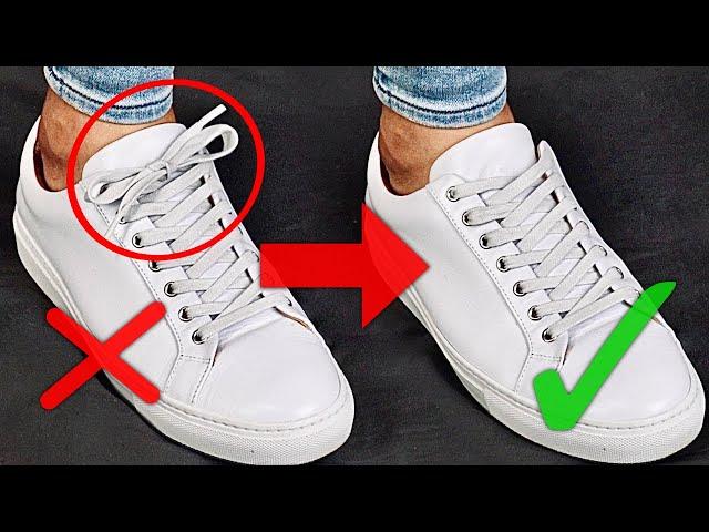 HIDE YOUR SHOELACES LIKE A PRO | 3 WAYS