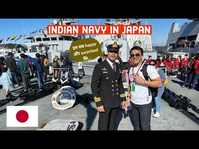 Visit On Indian Navy Ships INS Shivalik & INS Kamorta in Japan | IFR 2022 Yokosuka | Vikasdeep Singh