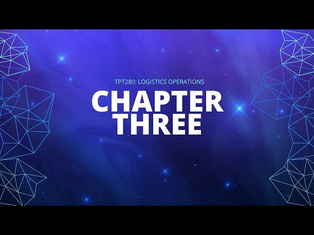 (TPT280) CHAPTER 3: INVENTORY MANAGEMENT