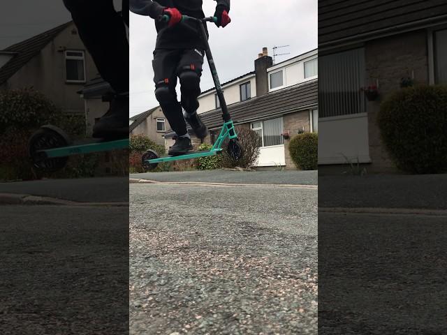 The most CREATIVE stunt scooter trick EVER!!! #scootertricks #viral