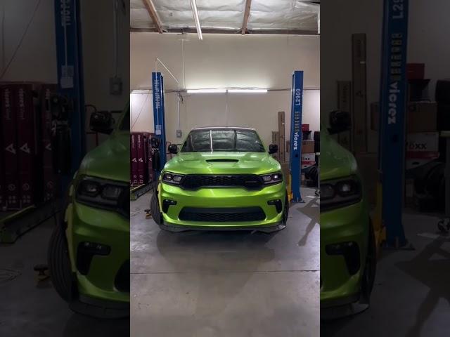 Go widebody or go home  | Dodge Durango Hellcat #vicrez #vicrezvinyl #srt #mopar