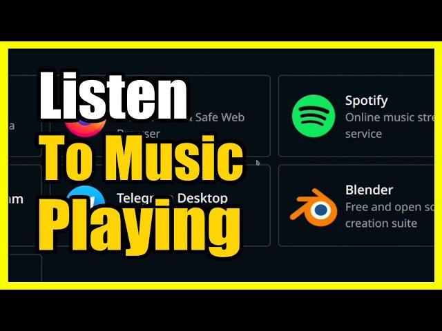 How to Listen to Music on Steam Deck with Spotify App while Gaming (Easy Method)