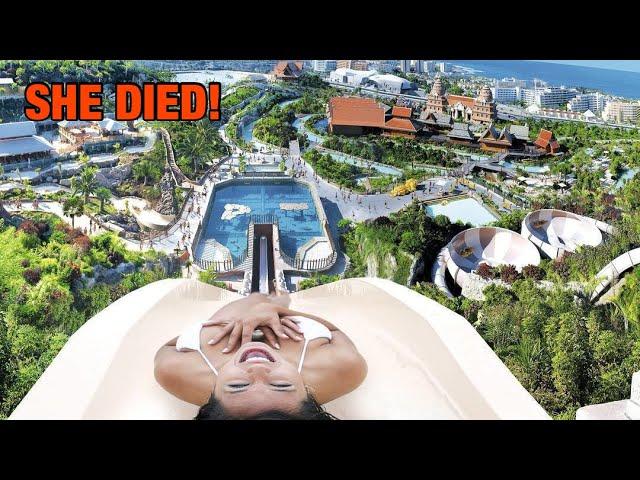 my girlfriend died on this water slide..