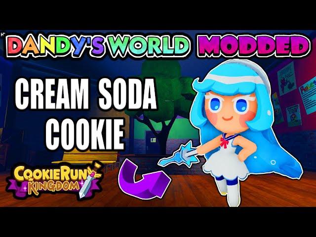 Cream Soda Cookie is a Great Toon in Dandy's World Modded Roblox