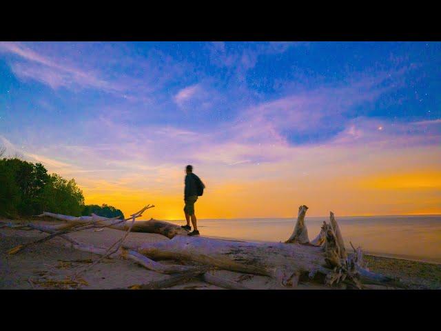 Camping with 350 Million Year Old Fossilized Coral Reef | Rock Point Provincial Park