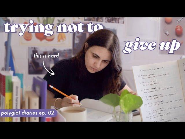 Being a beginner in a language SUCKS | polyglot diaries ep. 02