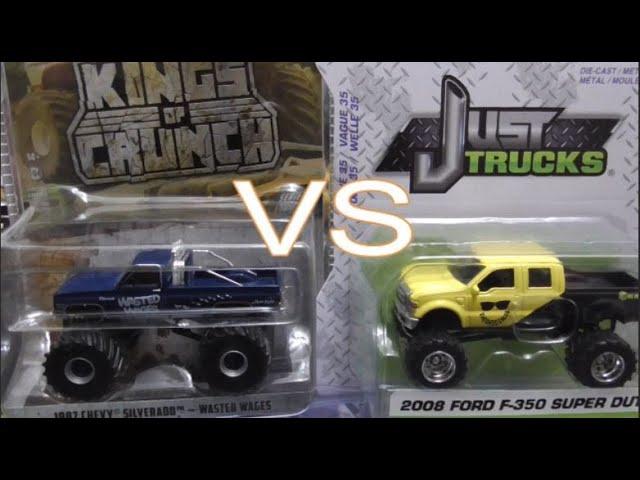 Greenlight's Kings Of Crunch VS Jada's Just Trucks