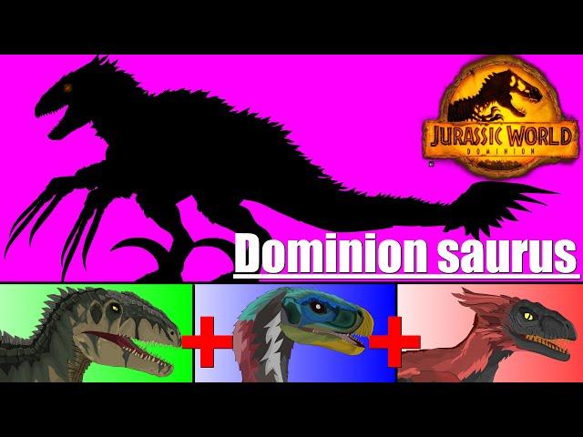 13) Giganoto + Therizinosaurus + Pyroraptor = Dominion saurus rex