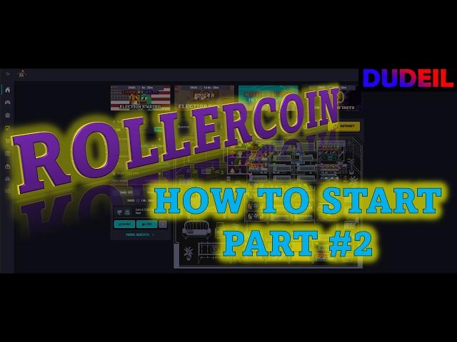 ROLLERCOIN  How to earn & start for free  Part 2 | MINING ROOM & HOME UI