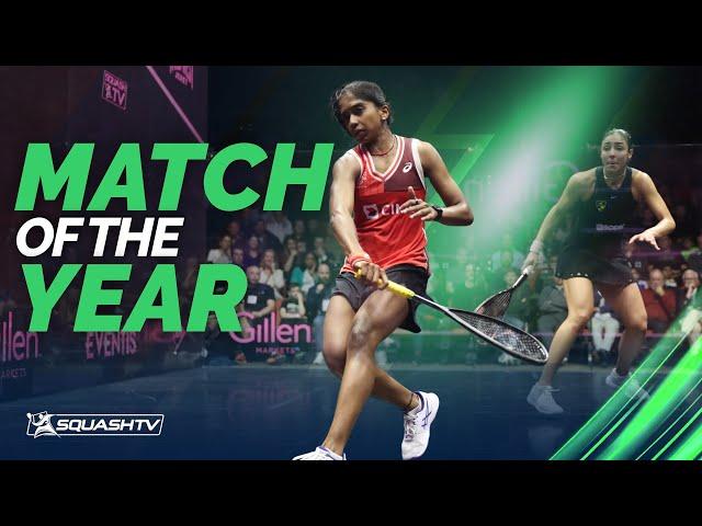 CHRISTMAS CRACKER!   Sivasangari v El Hammamy  | London Squash Classic final | FREE Full Match