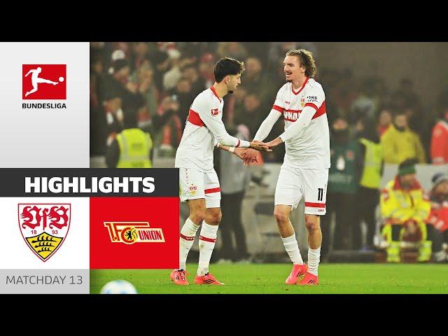 Woltemade-Brace Turns Match vs. Union | VfB Stuttgart - Union Berlin | Highlights | MD 13 Bundesliga