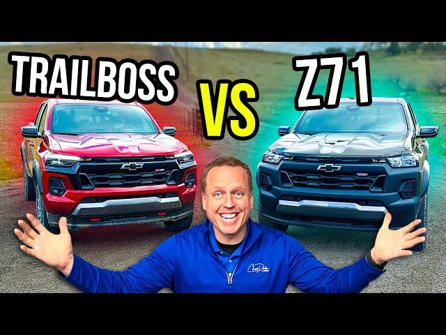 Colorado Z71 vs. Trailboss: What's the difference?