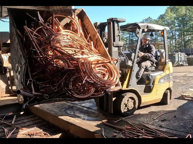 This is what happens to YOUR copper after you RECYCLE it!