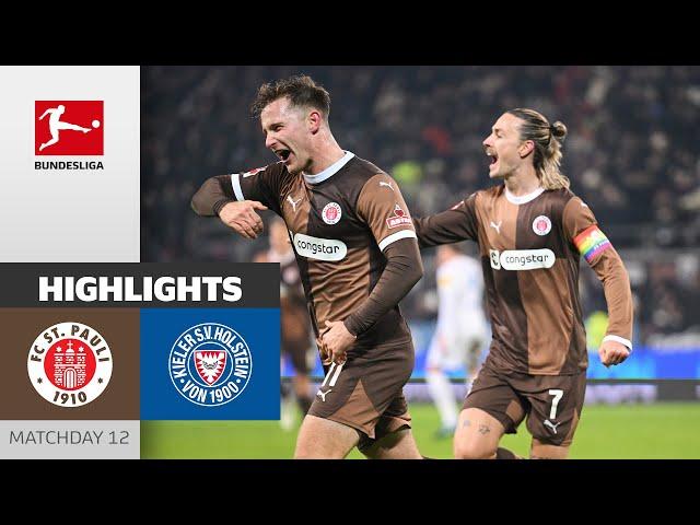 St. Pauli Collect 3 Well-Earned Points | FC St. Pauli - Holstein Kiel 3-1 | Highlights | Bundesliga