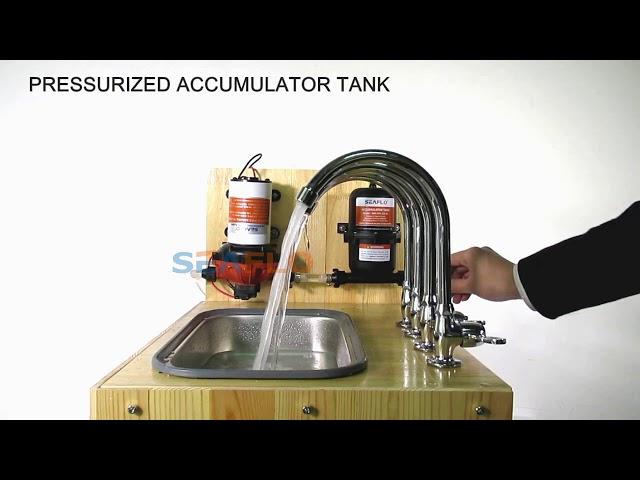 SEAFLO Pressurized Accumulator Tank