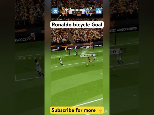 Ultimate clash soccer - best bicycle goal by Ronaldo #shorts #ultimateclashsoccer @ScoreMatchTv