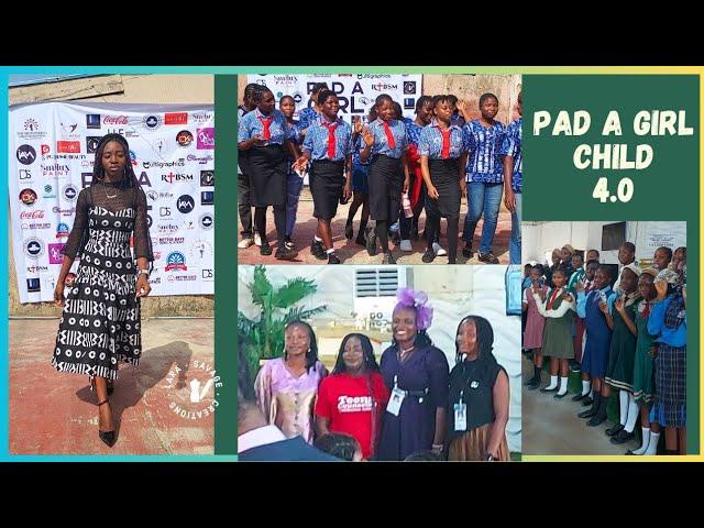 Lara Savage Creations Partners With Pad A Girl Child 4.0 | The Motunrayo Girls Foundation