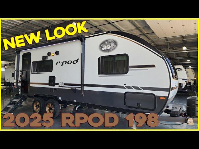 Great New Look for 2025 Rpod 198 Travel Trailer by Forestriver at Couchs RV Nation a RV Wholesaler