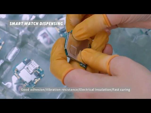 ZDS™ Adhesive Solutions for Smart Watch Dispensing  Superior Adhesion & Fast Curing