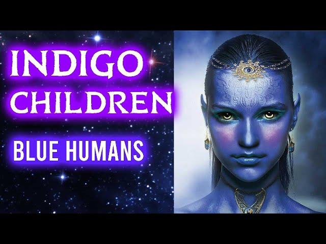 Indigo Children Starseed Aliens | Maharagi “Blue Humans”  | Azurite Angels