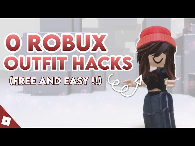 Easy 0 Robux Outfit Hacks ₊⋆⭒˚｡