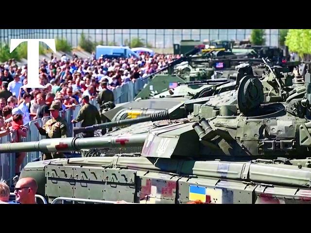 Russia displays western weapons captured in Ukraine