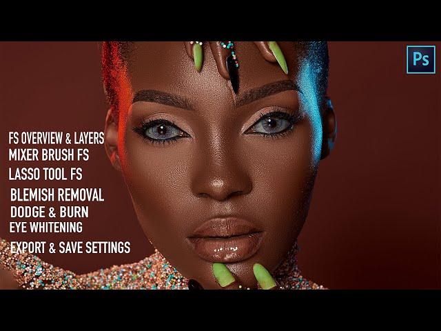 Skin Retouching For Beginners In Photoshop | Complete Tutorial | Frequency Separation