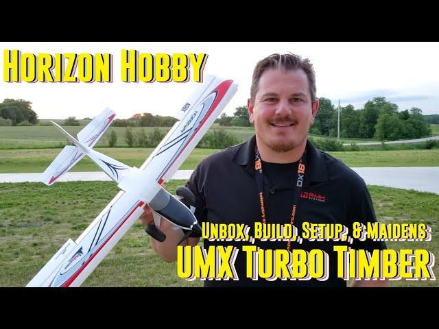 E-flite - Turbo Timber UMX - Unbox, Setup, & Flights