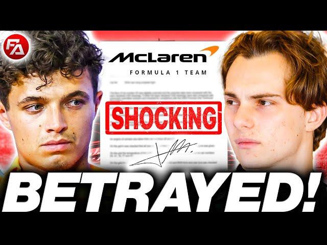 Norris & Piastri FURIOUS after McLaren's SHOCKING STATEMENT!