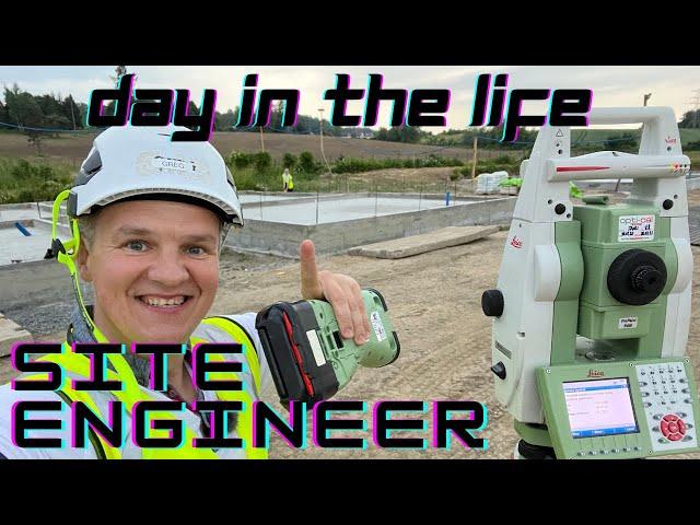 CIVIL site ENGINEER - day in the life.